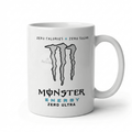Logo Monster Energy, design canette blanche "Zero Ultra" - Bel & Bel