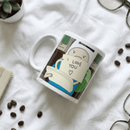 Mug « Adventure Time » Finn – Mème « I Love You » – Idée Cadeau Drôle & Romantique - Bel & Bel