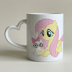 Mug Cœur Fluttershy « Magic Flight » – My Little Pony – Pégase Kawaii - Bel & Bel