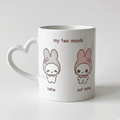 Mug Cœur My Melody « My Two Moods » – Hehe vs Not Hehe – Sanrio Kawaii - Bel & Bel