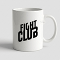 Mug « Fight Club » – Typographie Bold Noir & Blanc – Idée Cadeau Cinéma Culte - Bel & Bel