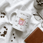 Mug Islamique « Fill Your Cup » – Sabr, Shukr & Tawakkul – Bien - être Spirituel - Bel & Bel
