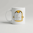 Mug Jake « Adventure Time » – I'm Not Talking Today – Humour & Mood - Bel & Bel