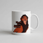 Mug Scar « Le Roi Lion » – Citation Arabe Drôle – "Entouré d'idiots" - Bel & Bel